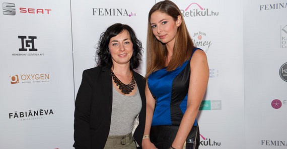 Fehér Ági és Donka Lili, a FeminaShop.hu e-kereskedelmi vezetője.